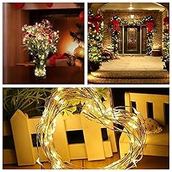 Decute 300LED Christmas Tree String Lights 99FT