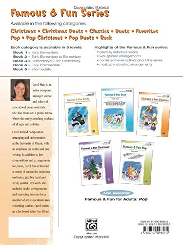 Famous & Fun Christmas Duets, Book 3: 6 Duets for One Piano, Four Hands - Image 3