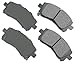Akebono ACT721 Proact Ultra Premium Ceramic Disc Brake Pad kit