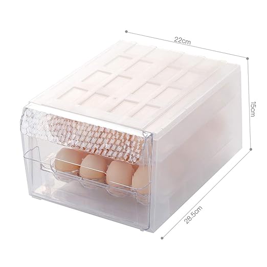 Nevera de Cocina Caja de Almacenamiento de Huevos Cajón de ...