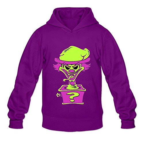 Soulya Men's Insane Clown Posse The Riddle Box Korean Style Hoodies Sweatshirt Size XXL US Purple