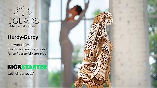 UGears Hurdy-Gurdy Puzzle - Image 8