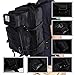 Z ZTDM 40L 3-Day Weekend Pack, Tactical Backpack with MOLLE Webbing, USA Flag Patch, Heavy Duty Rucksack, for Outdoor Hunting Camping Trekking Fishing Travel Trip (40L Black)