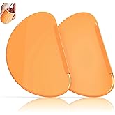 Flexible Bowl Scraper - 2 Pieces | Dough Scraper |Curved for Pastry Dough | Suitable for Most Mixing Bowl Scraper Cutter for 