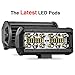 Teochew-LED 2Pcs 160W 7 Inch LED Pods Light Bar Off Roa LED Driving Lamp Fog Lights Spot Flood Combo Lights LED Pod Lights for Truck Jeep SUV ATV UTV 4x4