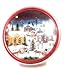 Christmas Holiday Butter Cookies Tin (Village Scene)