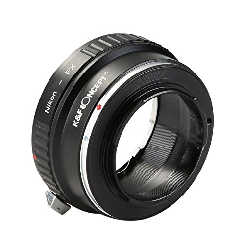 K&F CONCEPT Bague Adaptation Objectif Nikon-FX Adaptateur de Monture pour Monter Objectif Nikon à Caméra Fujifilm FX en Métal - Image 6