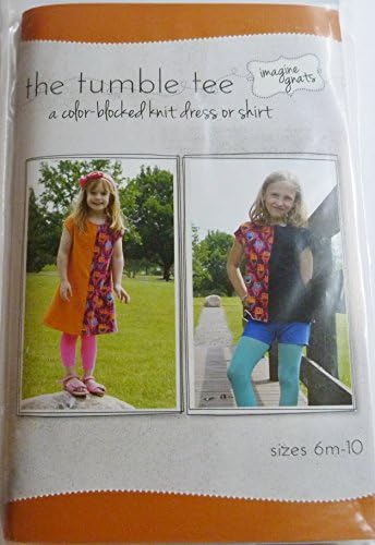 The Tumble Tee a color blocked Knit dress or Tee. By Imagine Gnats Size 6M-10