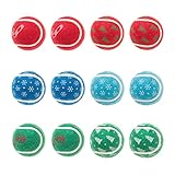 BINGPET Tennis Balls for Dogs 12 Pack 2.5
