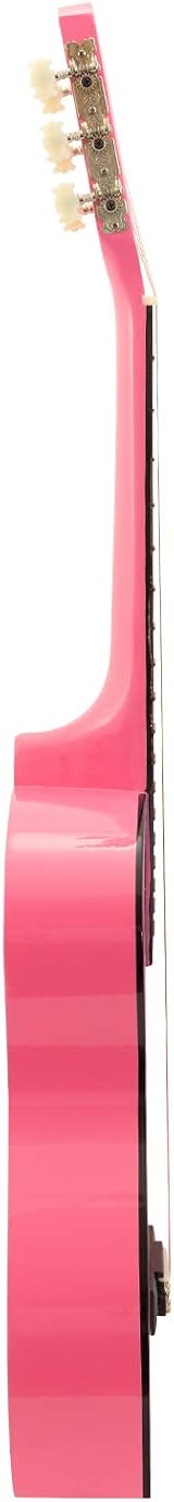 Mad About MA-CG03 3/4 Classical Guitar Pink Nylon String Carry Bag Strap view 3