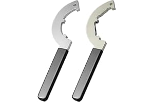 BANLIN T114W Spanner Wrench Set for Coilover & Shock Absorber Heavy Duty Chromium Vanadium Steel Coilover Wrench Compatible with QA1, Adjustable Struts & Suspension Maintenance Tools,Non-Slip Grip