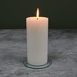Richland Set of 3 White Pillar Candles 3" x