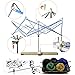 Yarn Ball Winder, Hand Operated Knitting Winder Tools, Umbrella Swift Yarn Winder, Wool String Ball Winder Holder Machine, Metal Hank Yarn Swift