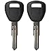 qualitykeylessplus Two Replacement Transponder Chip Keys HD106PT for Honda/Acura Vehicles