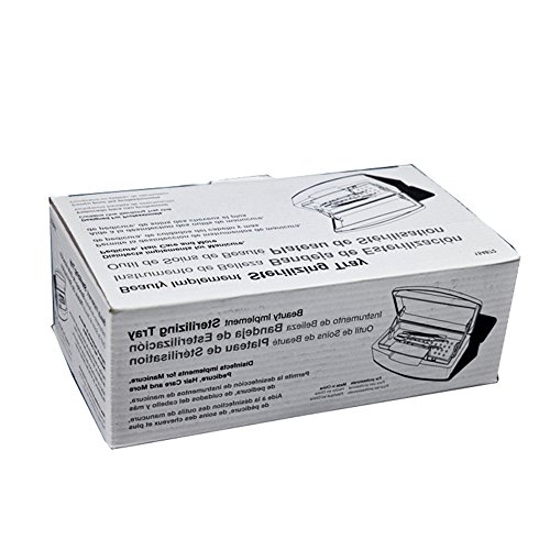 Pinkiou Nail Tools Sterilization Box Alcohol Plastic Disinfection Nail Box Easy Cleaner Sterilizator For Cutter Manicure Set