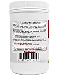 Best Naturals L-Glutamine - Polvo de glutamina (100% puro), 817716014555, 1