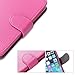iPhone 6s Plus Case, [Wallet Case] i-Blason KickStand Also Fit Apple iPhone 6 Plus Case 5.5 Inch Leather Cover with Credit Card [ID Holders] (Pink)