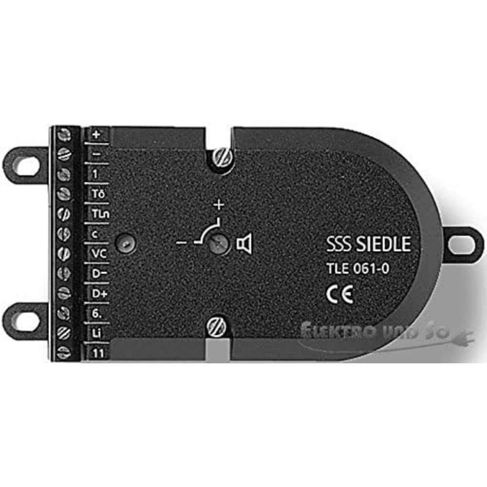 Altavoz Siedle TLE 061-01 Black TLE Column Speaker Stand - Black