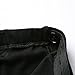 Liang Rou Maternity Belly Support Mini-Ribbed Stretch Short Leggings Black M