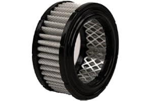 MOISTURE BOSS Air Compressor Intake Filter - Aftermarket Replacement Part OEM Compatible with Solberg 15, Ingersoll Rand, Campbell Hausfeld, Quincy, Grainger and More - 5 Micron, 35 CFM, 4.38" OD x 2.31” Tall