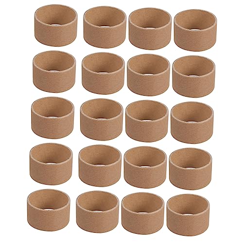 jojofuny 20Pcs Cardboard Craft Tubes Durable Paper Rolls for Art Projects DIY Crafts and Group Activities Height for Creative Fun
