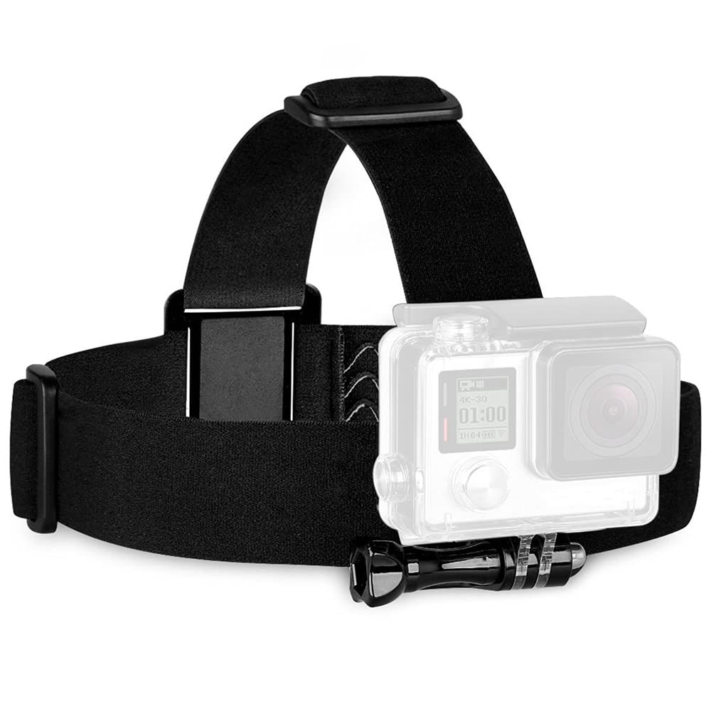 Action Camera Head Strap Mount Compatible with GoPro Hero 12 11 10 - Main Image