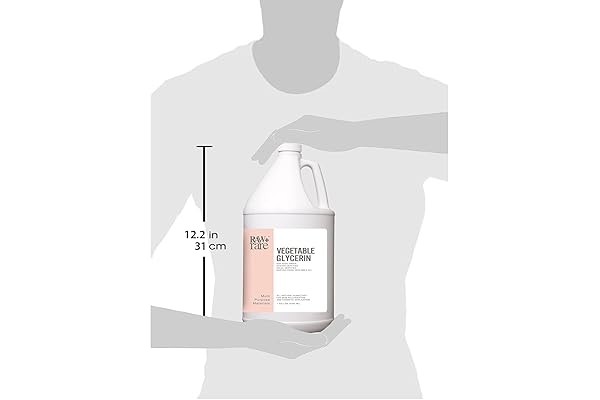 RAW PLUS RARE NATURAL GLYCERIN FOR SKIN AND FACE, BULK GALLON (128 FL OZ), USP FOOD GRADE/COSMETIC GRADE, FOR HAIR, SKIN, CRAFTS, SOAP BASE OIL – KOSHER, HALAL AND PHARMACEUTICAL GRADE