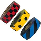 Safety Striped Flagging Tape 1-3/16