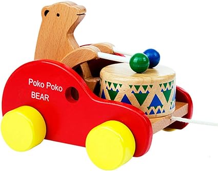 wooden walk along toys