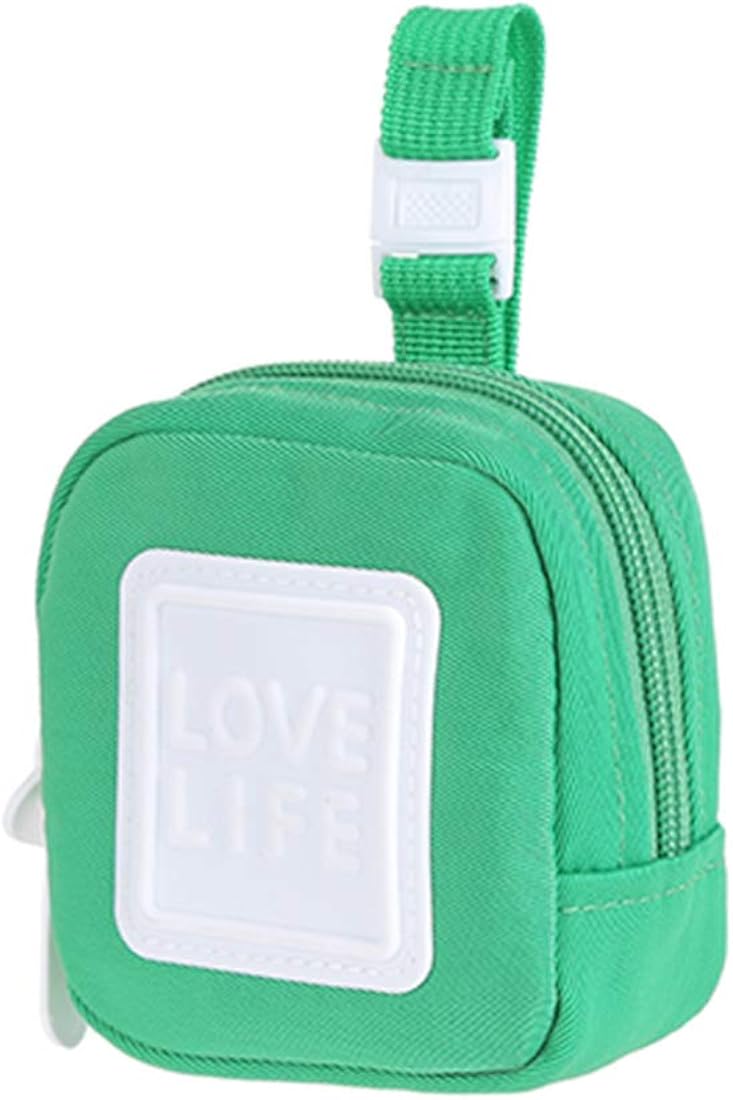 MINISO Coin Purse with Zipper Soft Mini Wallet Small Key