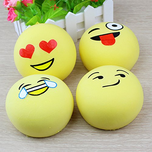Slow Squishies Rising,ASDOMO 4CM Kawaii Mini Soft Squishy Foods Simulation PU Slow Rebound Coarse Grain Bread Kids Toy Gift Random 1PCS