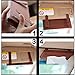 eJiasu Car Tissue Holder, Sun Visor Napkin Holder, Car Visor Tissue Holder, PU Leather Backseat Tissue case Holder for car,Vehicle(Brown)