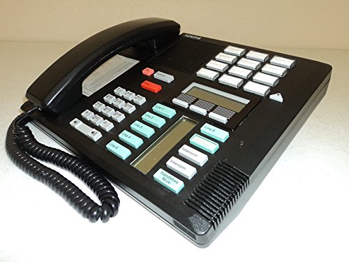 Nortel/Meridian M7310 PBX Black 4-7 Line Telephone with Speaker (Norstar NT8B20)