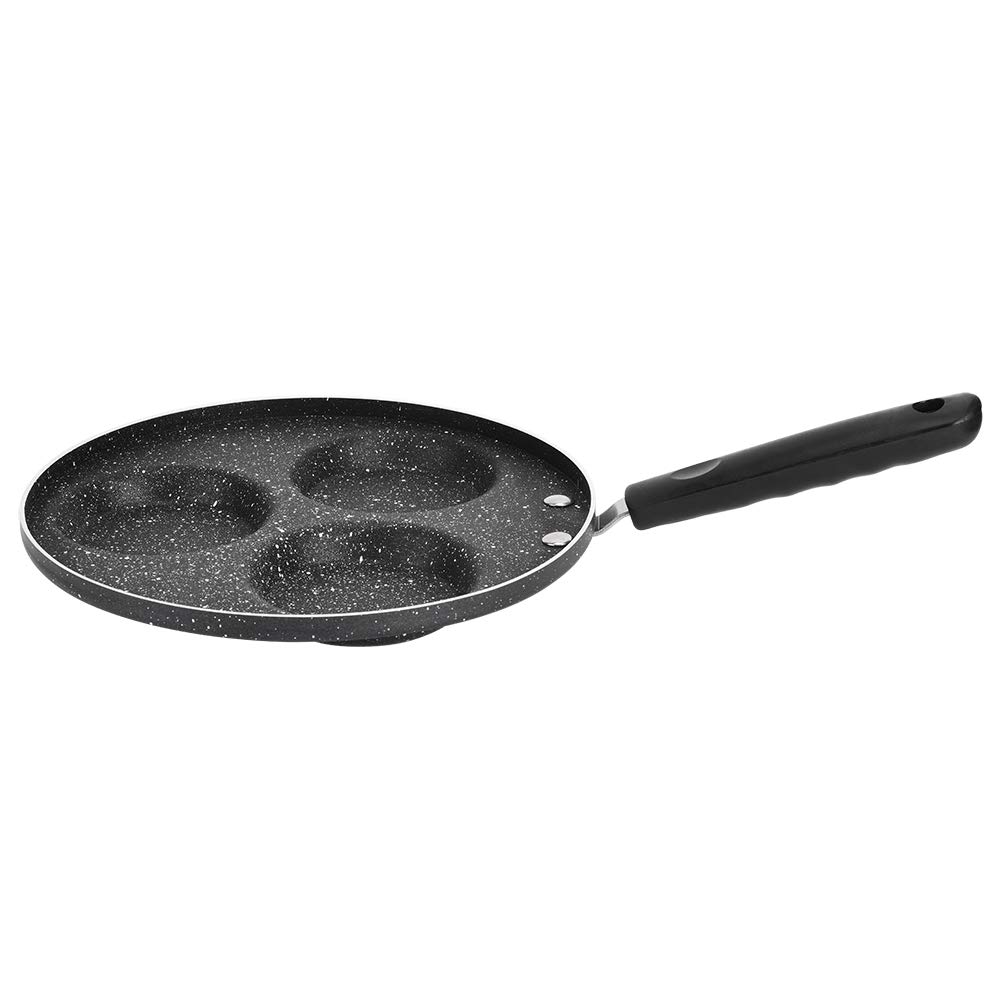 Frying Pan, 3 Round Holes Non Stick Coating Eggs Frying Pan Home