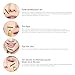 NUOMAN Beauty Bar 24k Golden Pulse Facial Massager T-Shape Pulse Sign Face Massage Tools for Sensitive Skin Face Pull Tight Firming Lift