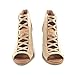 Soda Womens Fashion Aran Open Toe Heel Sandal