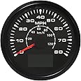 ELING Car Motorcycle Boat GPS Speedometer Odometer 0-80MPH 0-120KM/H ATV UTV with 8 Different Backlight 85mm