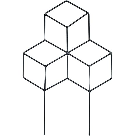 Creation Core - Maceta de Hierro para jardín con Forma de latta ...