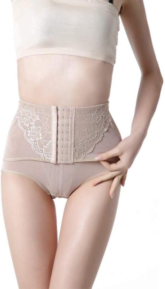 CNKM Women Slimming Corset Waist Trainer Body Shaper Postpartum Belly Band Tummy Control Belt Fajas