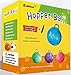 Space Hopper Ball with Air Pump: 28in/70cm Diameter for Age 13+, Hop Ball, Kangaroo Bouncer, Hoppity Hop, Jumping Ball, Sit & Bounce