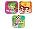 Disney-Pixar Inside Out Square Plates, 7 inches, 8 count