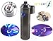 Triple Plasma Lighter- Electric Triple Arc Lighter- Flat Surface Wide Arc Design For Pipes Cigars and More -Windproof Electric Lighter- Rechargeable- Gift Box & One Year Warranty Card (Double Arc)