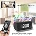 Hidden Camera WiFi Alarm Clock,FUVISION Wireless Speaker Covert Camera with Night Vision,Motion Detection Nanny Camera,SD Card Record,App Live Control and Viewing Security Camera for Home and Office