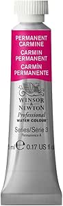Winsor &amp; Newton Professional Water Colour Paint, 5ml tube, Permanent Carmine