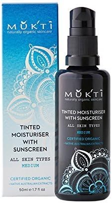 Mukti Organics - Organic Tinted Moisturizer with Sunscreen (Medium)