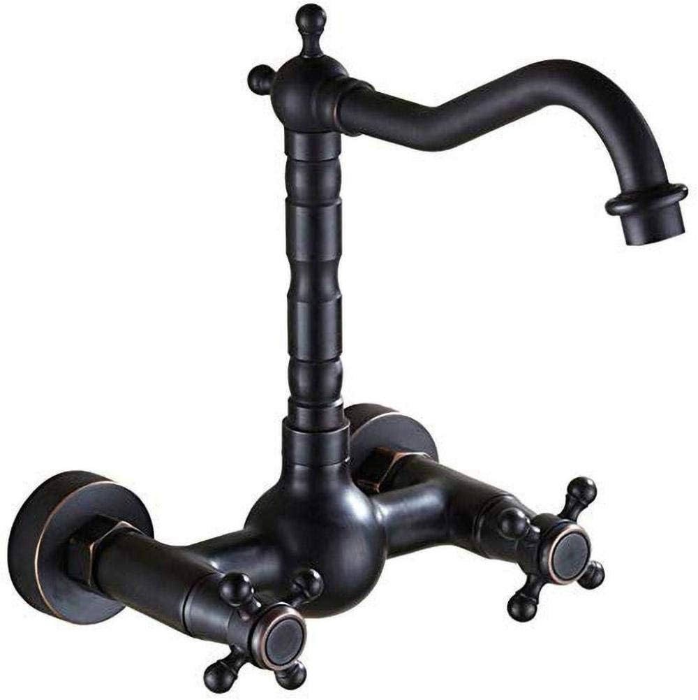 Grifos Grifos Grifería Grifería Grifo mezclador Retro negro Grifos de