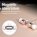 Earbud,TRONOE Sport HIFI In-Ear Earbuds Heaphones Headset Earphones with 3.5mm Metal Housing Magnetic Best Wired Bass Stereo Headset Built-in Mic/Hands-free/Volume Control. (Pink)