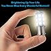 AUTOSAVER88 1156 LED Light Bulbs - [20 Pack] 3500K Warm White LED Lamp for RV Trailer Camper Interior Signal Light