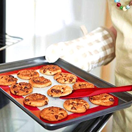 image for BonBon Heat Resistant 4pcs Silicone Spatula Scraper Kitchen Utensil Se