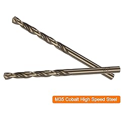HARFINGTON 10pcs Cobalt Jobber Drill Bits 4.7mm